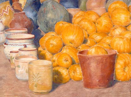 lynn freed pumpkins and pots