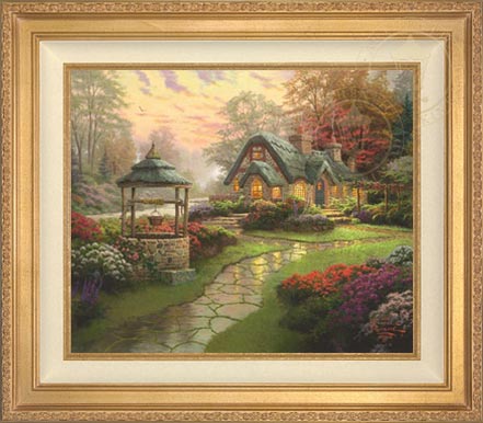 Make a Wish Cottage, by Thomas Kinkade