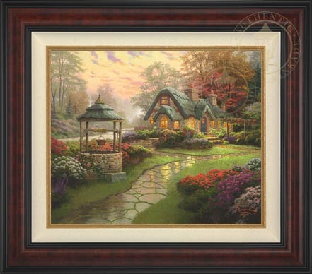 Make a Wish Cottage, by Thomas Kinkade