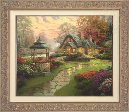 Make a Wish Cottage, by Thomas Kinkade