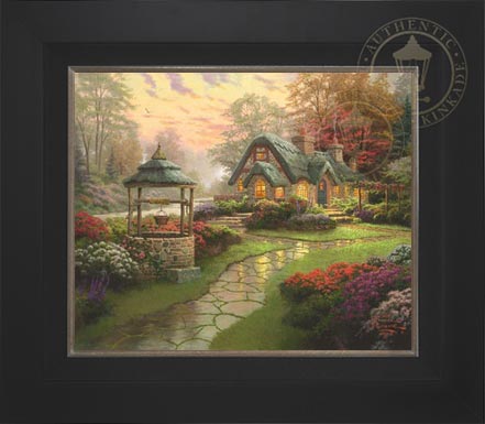 Make a Wish Cottage, by Thomas Kinkade