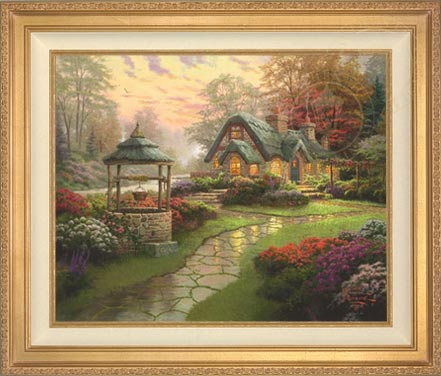 Make a Wish Cottage, by Thomas Kinkade