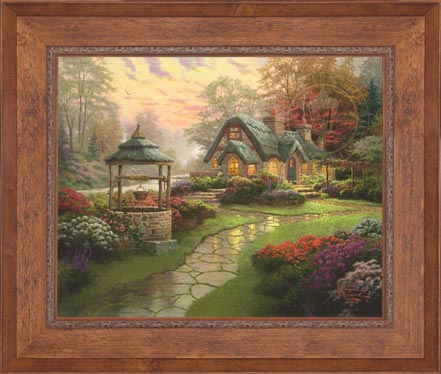 Make a Wish Cottage, by Thomas Kinkade