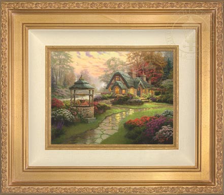 Make a Wish Cottage, by Thomas Kinkade
