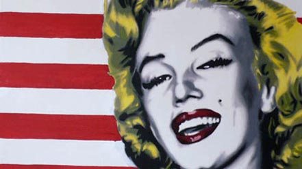 marco toro marilyn flag