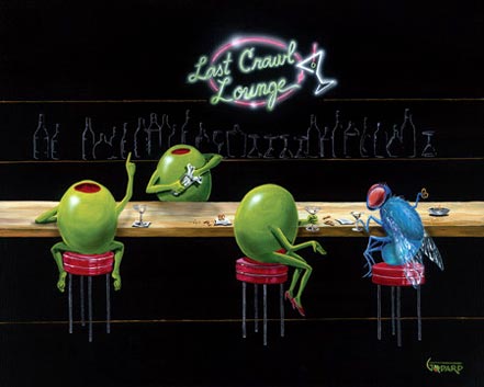 michael godard bar fly