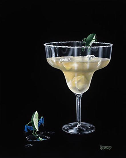 michael godard margarita on the rocks