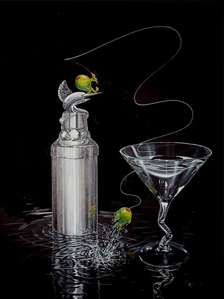 michael godard marlin martini