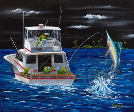 michael godard mikes marlin