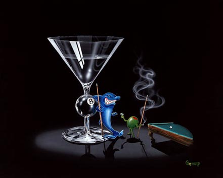 michael godard pool shark