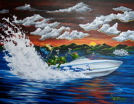 michael godard river run