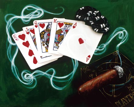 michael godard royal flush