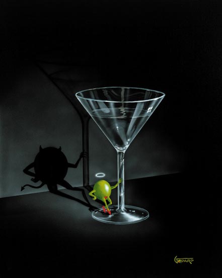 michael godard she devil martini
