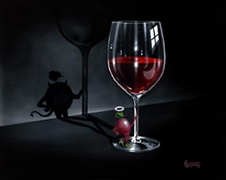 michael godard she devil wine