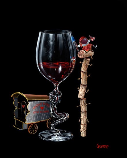 michael godard tipsy gypsy