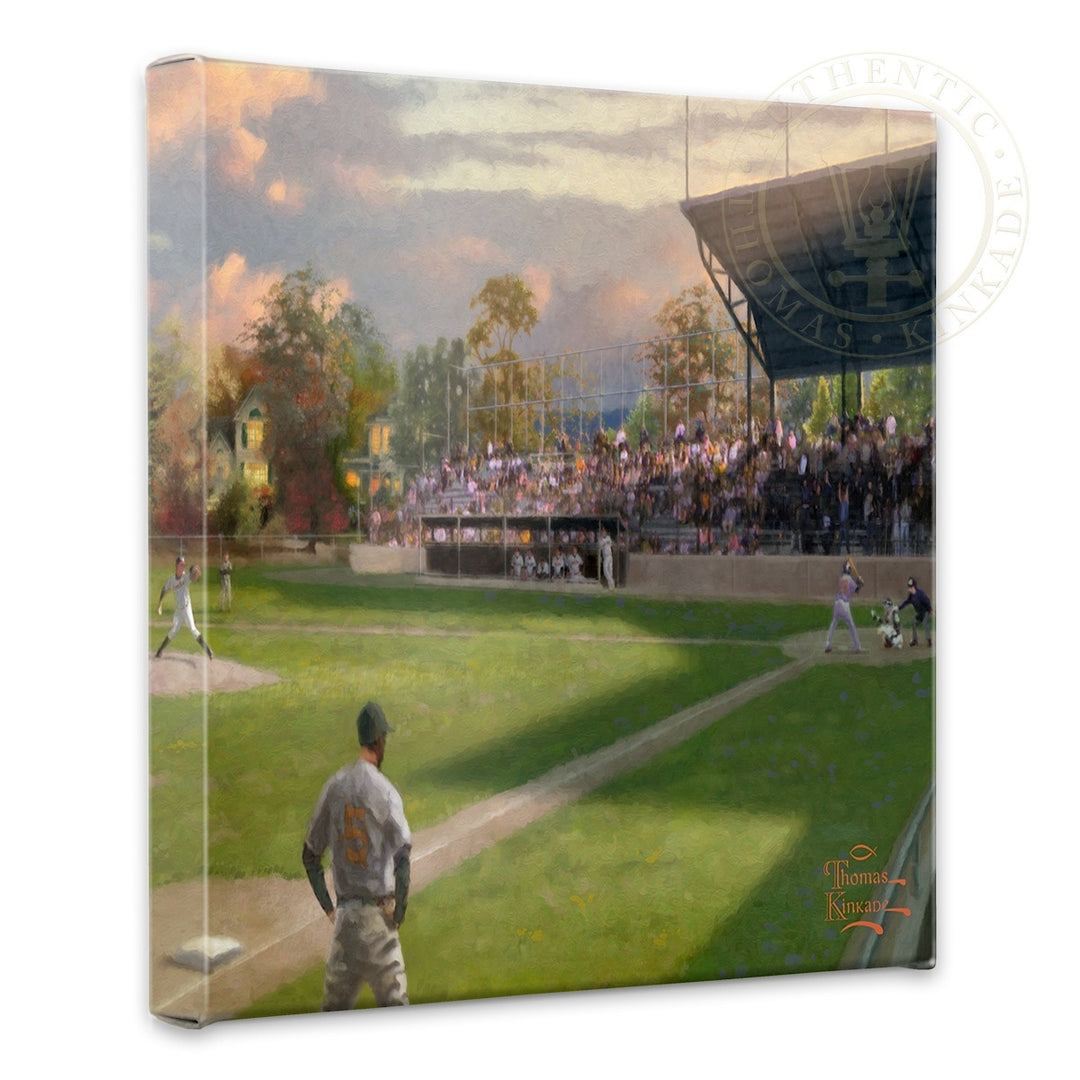 Mile In His Shoes, A - 14" x 14" Gallery Wrapped Canvas