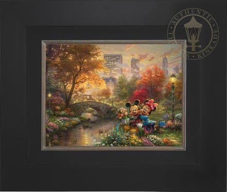 Mickey and Minnie - Sweetheart Central Park, by Thomas Kinkade Studios