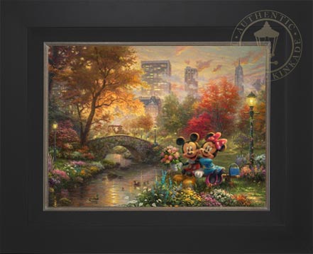 Mickey and Minnie - Sweetheart Central Park, by Thomas Kinkade Studios