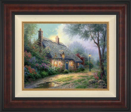 Moonlight Cottage, by Thomas Kinkade