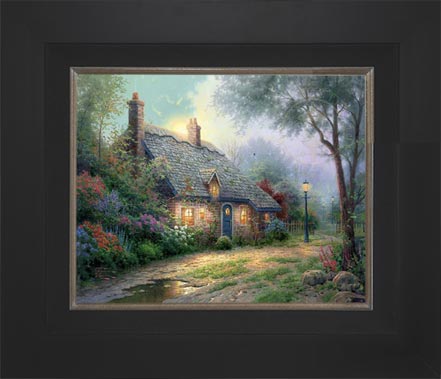Moonlight Cottage, by Thomas Kinkade
