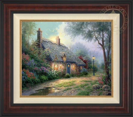Moonlight Cottage, by Thomas Kinkade