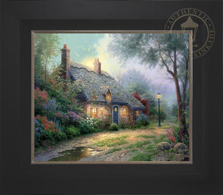 Moonlight Cottage, by Thomas Kinkade
