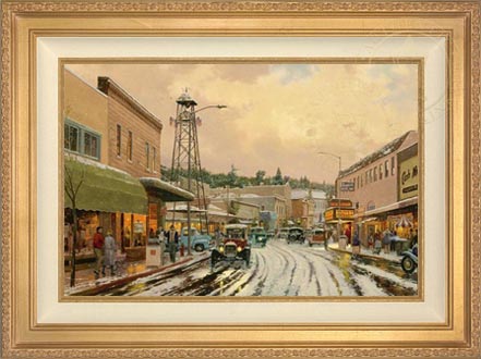 Main Street Matinee, by Thomas Kinkade
