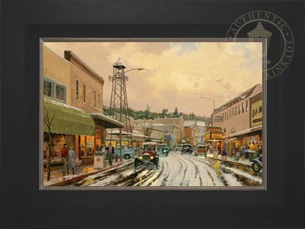 Main Street Matinee, by Thomas Kinkade