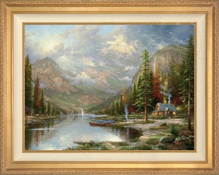 Mountain Majesty, by Thomas Kinkade