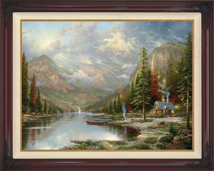 Mountain Majesty, by Thomas Kinkade
