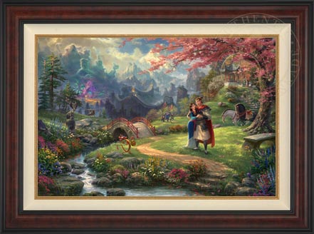 Mulan - Blossoms of Love, by Thomas Kinkade Studios