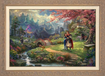 Mulan - Blossoms of Love, by Thomas Kinkade Studios