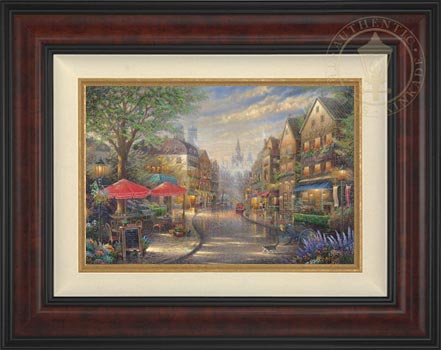 Munich Café, by Thomas Kinkade Studios