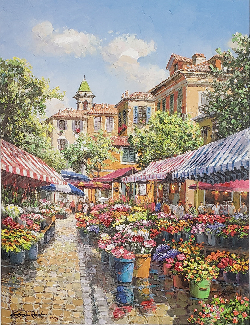 Nice Flower Market, by Sam Park