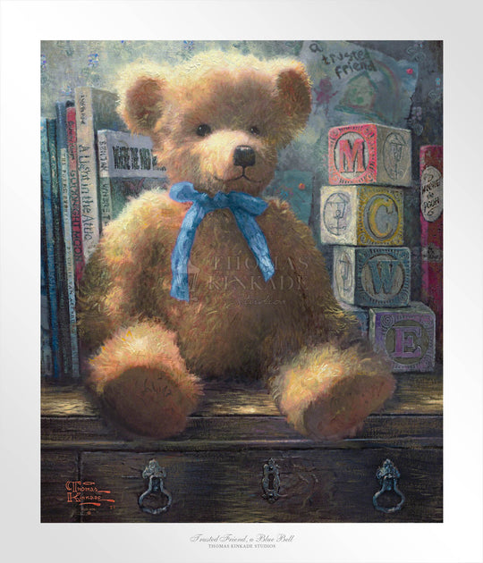 Trusted Friend, A, Blue Bell, by Thomas Kinkade