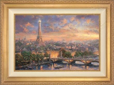 Paris, City of Love, by Thomas Kinkade Studios