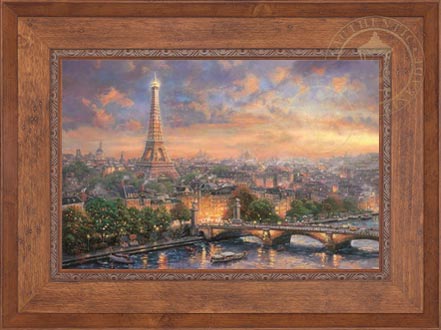 Paris, City of Love, by Thomas Kinkade Studios