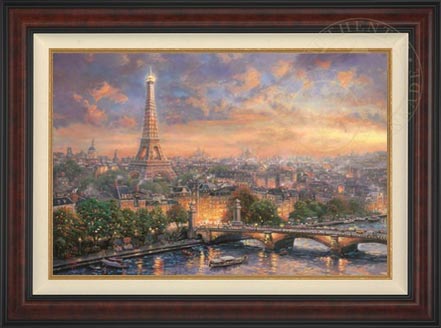 Paris, City of Love, by Thomas Kinkade Studios