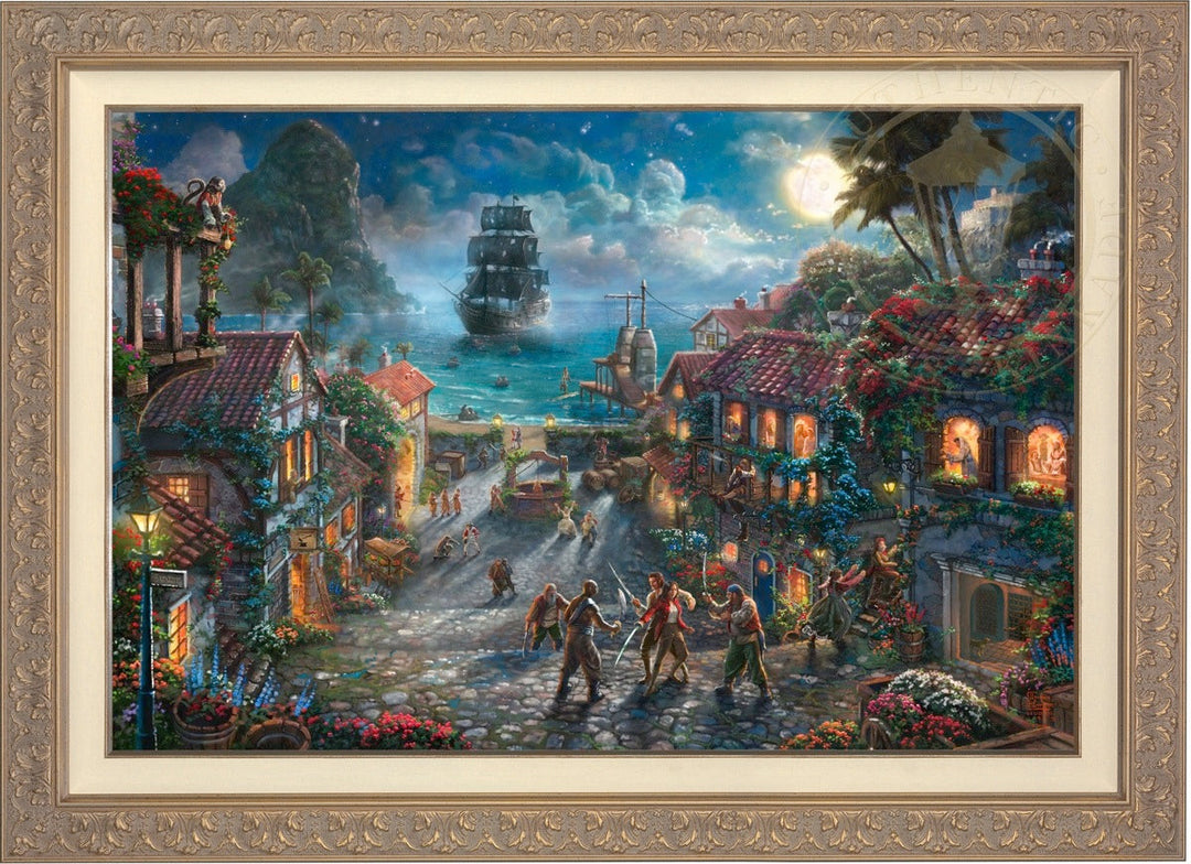 Pirates of the Caribbean, by Thomas Kinkade Studios