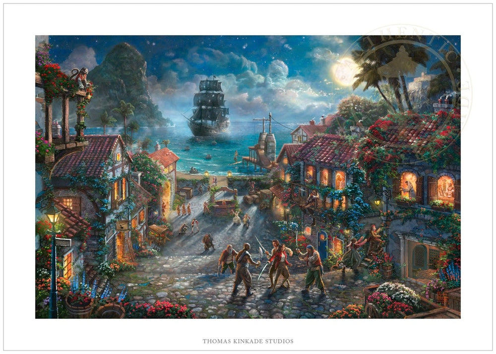 Pirates of the Caribbean, by Thomas Kinkade Studios