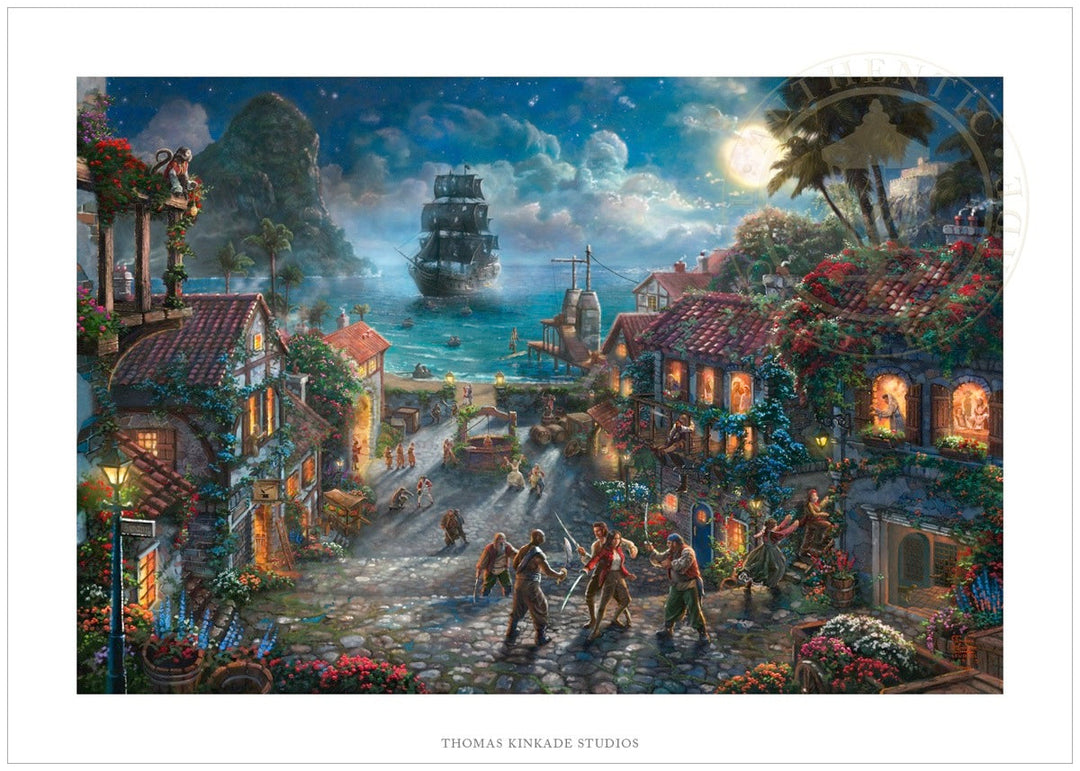 Pirates of the Caribbean, by Thomas Kinkade Studios