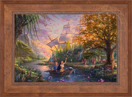 Pocahontas, by Thomas Kinkade Studios