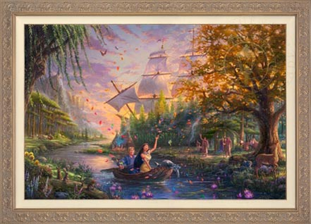 Pocahontas, by Thomas Kinkade Studios