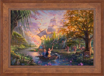 Pocahontas, by Thomas Kinkade Studios