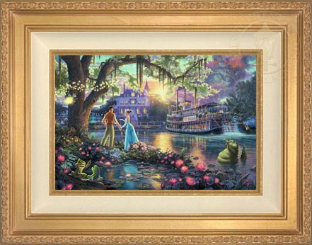 Princess and the Frog, The, by Thomas Kinkade