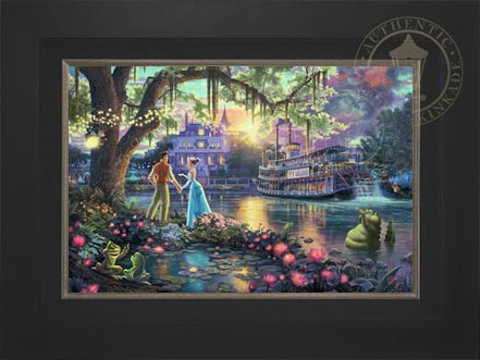 Princess and the Frog, The, by Thomas Kinkade