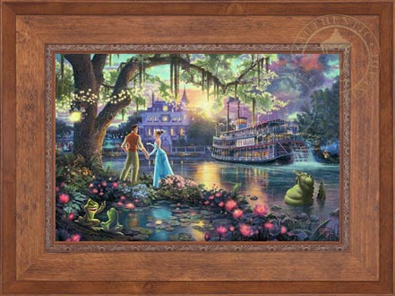 Princess and the Frog, The, by Thomas Kinkade