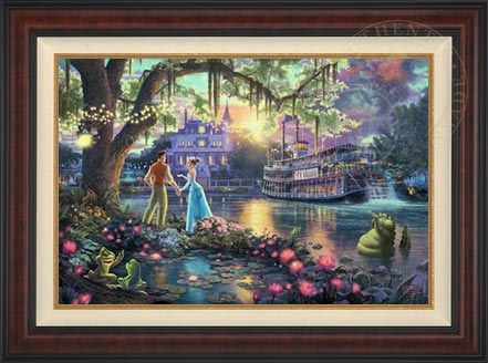 Princess and the Frog, The, by Thomas Kinkade