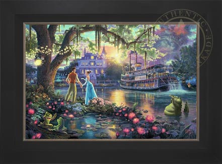 Princess and the Frog, The, by Thomas Kinkade