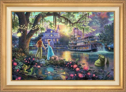 Princess and the Frog, The, by Thomas Kinkade